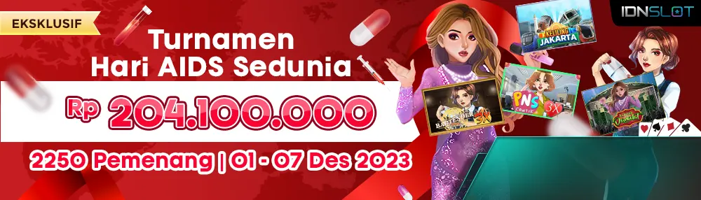 Turnamen IDNSLOT Hari AIDS Sedunia